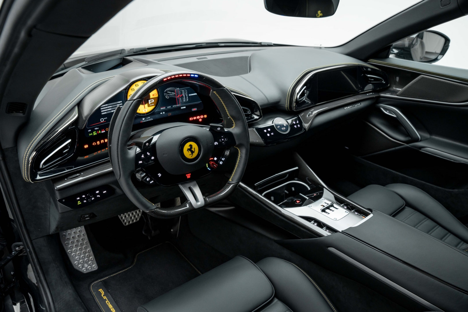 2024 FERRARI PUROSANGUE | FULL CARBON EXTERIOR AND INTERIOR | DAYTONA BLACK | HIGH SPECIFICATIONS